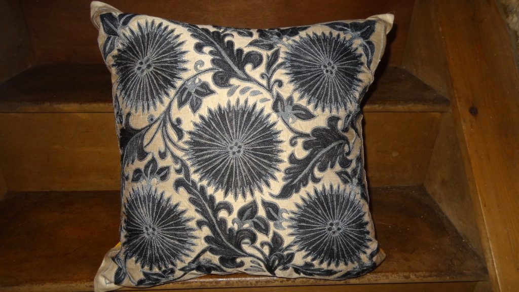 Susani cushion from Central Asia