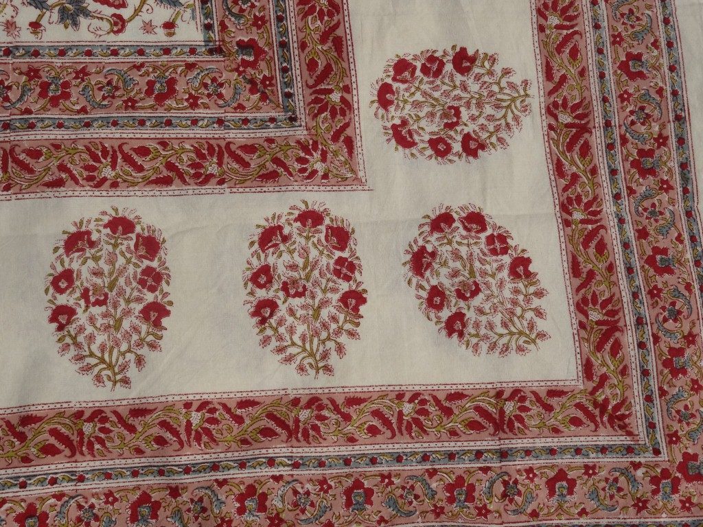 Block print tablecloth/bedspread